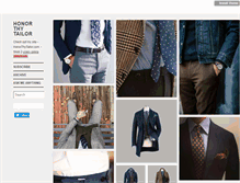 Tablet Screenshot of honorthytailor.com
